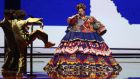 Russia’s 2021 Eurovision entry, performed by Manizha. The EBU has suspended Russia from the 2022 contest amid a wave of wider sanctions. Photograph: Dean  Mouhtaropoulos/Getty Images
