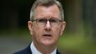In his speech, Jeffrey Donaldson said the “continued imposition” of the protocol upon Northern Ireland “has cast its long shadow over our political arrangements at Stormont