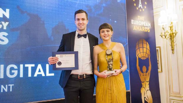 The company has just won the European Technology Awards for App Development at a ceremony held at the Ritz in Paris