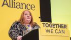 Alliance Party leader Naomi Long: Alliance’s vision is the way the Belfast Agreement was meant to evolve, with a strengthening centre enabling normalisation.  Photograph:  Neil Harrison Photography/PA