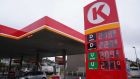 Fuel prices displayed at a Circle K service station on Glasnevin Avenue in Dublin. A  cut in the excise duty on fuel has been announced by the  Government.  Photograph:  Brian Lawless/PA