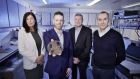 Kernel Capital partner Denise Sidhu, Causeway Sensors chief executive Antony Murphy,  Causeway Sensors co-founder Bob Pollard and David Moore, head of spin-outs and investments at QUBIS