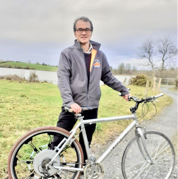 Simon Chan, who co-founded SuperWheel with Charlie Fegan in 2016.