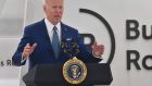 US president Joe Biden: Even when America had a nuclear monopoly and a vast share of world economic output, it had to cut moral corners to fight communism in the nascent cold war. Photograph: Nicholas Kamm/Getty Images