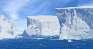 Satellite data from the Copernicus Sentinel-1 mission showed that movement of the ice shelf began between March 5th and 7th. Photograph: iStock