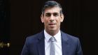 Chancellor of the exchequer Rishi Sunak: he hit back  against what he described as smears against his wife.  Photograph:  Aaron Chown/PA Wire 