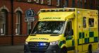 The ambulance service received an emergency call at about 3.15am but the only two available crews in the Southern division area were at Craigavon Area Hospital handing over patients. Photograph: Artur Widak/NurPhoto via Getty Images
