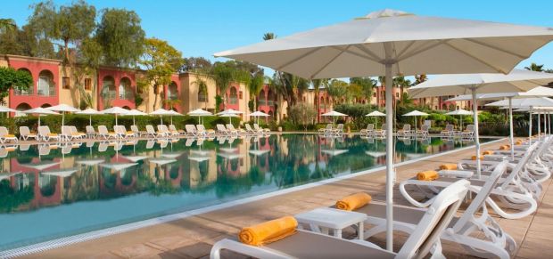 The Iberostar Club Palmeraie Marrakech has both kid- and adult-only pools.