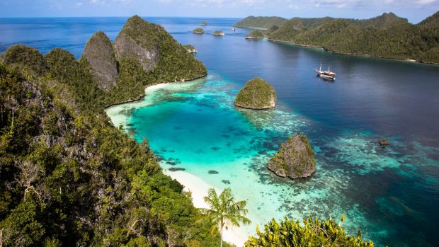 The yacht makes a compelling case as Southeast Asia’s greatest sailing adventure, around spectacular flint-crested karst islands and sunlit lagoons