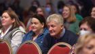 INTO delegates at the annual congress in Killarney where they called for all necessary supports to be made available to Ukrainian students. Photograph: Moya Nolan