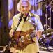 John McLaughlin on stage during a concert in April 2019 in Berlin, Germany. Photograph: Frank Hoensch/Redferns