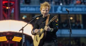 Ed Sheeran live at Croke Park on Saturday, April 23rd