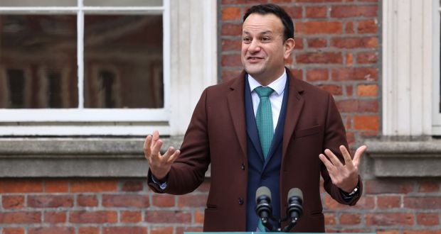  Tánaiste  Leo Varadkar: it is one thing for him  to be disqualified from office as a result of being charged with a criminal offence; it would be quite another for him to be disqualified because the DPP cannot deliver a decision in time.  Photograph: Dara Mac Donaill 