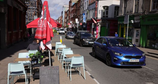 The pedestrian zone will end at Strand Street, with the area between Panti Bar and Jack Nealon’s pub to the quays remaining open to traffic. Photograph: Dara Mac Donaill