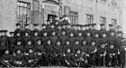 Members of the Royal Irish Constabulary in Waterford in 1917. Back in January 2020, an attempt to hold a service of commemoration in Dublin was abandoned following objections. Photograph: AH Poole Collection