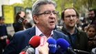 France’s leftist movement La France Insoumise party leader Jean-Luc Mélenchon: He has emerged as the leader of one of the three putative political alliances expected to dominate the National Assembly elections in six weeks. Photograph: Christophe Archambault/AFP via Getty Images