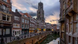 The boy took his mother’s car for an early-morning drive through the streets of Utrecht in the Netherlands. Photograph: Getty Images
