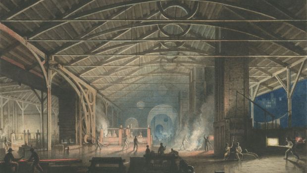 Penry Williams’s Cyfarthfa Ironworks Interior at Night, discussed on Art That Made Us