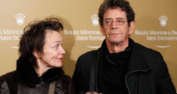 Laurie Anderson  brought The Art of Falling  to the  National Concert Hall in April, where she danced with the ghost of her deceased husband, Lou Reed. Photograph: Reuters/Lucas Jackson/Files 