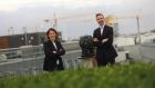 AIB managing director of capital markets Cathy Bryce and Foresight partner James Livingston