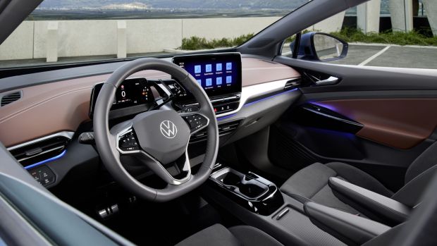 VW ID.5 : Un grand écran tactile de 12 pouces domine la planche de bord