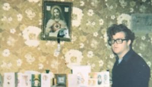  Pat O’Brien, ‘the priesht’, at his home in Claremorris before returning to his island parish in January 1980
