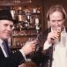 Dennis Waterman, right, with George Cole in Minder, in 1985. Photograph: Fremantle Media/Shutterstock
