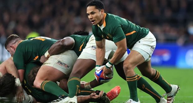 The Springboks are set to come to Dublin next autumn. Photograph:  David Rogers/Getty Images