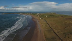The Maharees dune complex in Co Kerry  has been retreating due to coastal erosion. Photograph: NUI Galway