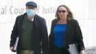 Former solicitor Michael Lynn and his wife Brid arrive at Dublin Circuit Criminal Court on Friday. Photograph: Collins Courts