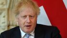 Britain’s prime minister Boris Johnson will urge party leaders to go back to work in the Assembly and Executive in Stormont.  Photograph: Andy Rain/Bloomberg