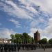  A ceremonial flypast on the Main Square, at The Defence Forces Training Centre, in The Curragh Camp. Photograph: Dara Mac Dónaill / The Irish Times