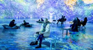 Vincent van Gogh at the RDS - An Immersive Journey. Photograph: Tom Honan/The Irish Times.
