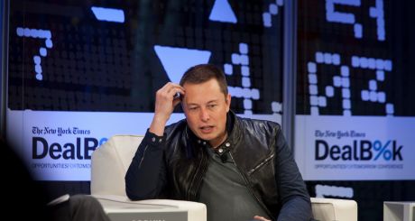   Elon Musk   appears to be manoeuvring to ditch or renegotiate his offer. Photogrpah: Michael Nagle/The New York Times)