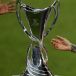 The Uefa Women’s Champions League trophy. Photograph: Clive Brunskill/POOL/AFP via Getty
