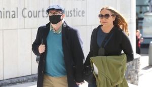 Michael Lynn  and his wife Brid Murphy at Dublin Circuit Criminal Court earlier this week. Photograph: Collins Courts