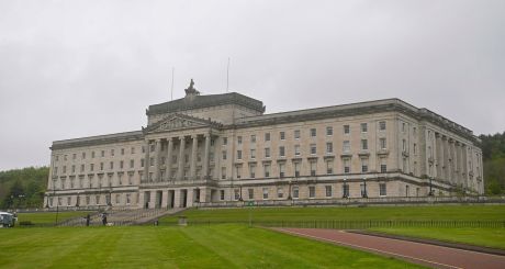 The Stormont building in Belfast, Northern Ireland. File photograph: Mark Marlow/EPA