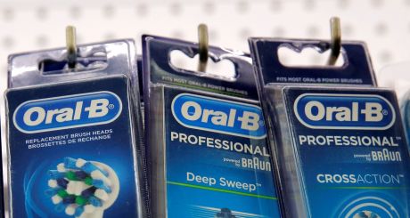 Procter & Gamble’s last Irish manufacturing plant had a product portfolio that included Oral B toothbrushes. Photograph: Andrew Kelly/Reuters