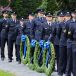  The Annual Garda Memorial Day for members of An Garda Síochána killed in the line of duty took place at the Dubh linn Gardens, Dublin Castle,Photograph: Dara Mac Dónaill 