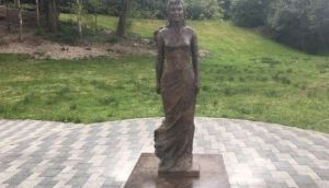 The life-size bronze statue of O’Hara by Don Cronin was removed because of the negative criticism it was generating, council confirms