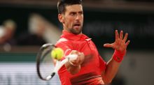 Serbia’s Novak Djokovic at Roland Garros. Photograph: Adam Pretty/AFP via Getty
