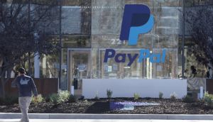 PayPal is proposing to cut a total of 307 from its Irish operations in Dundalk and Dublin, the company said. Photograph:  Justin Sullivan/Getty Images