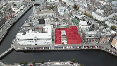Redevelopment site in Cork city centre for sale at €6.5m