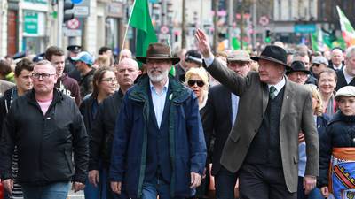 Thousands walk for charity in memory of Martin McGuinness