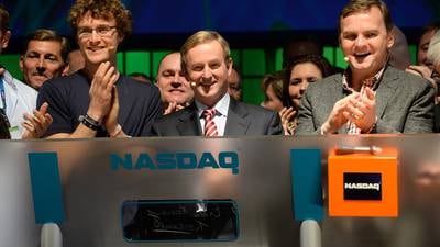 Nasdaq stock exchange opened from Ireland for first time
