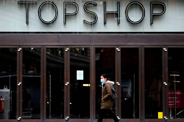 Topshop owner fights for surivival putting Irish jobs at risk
