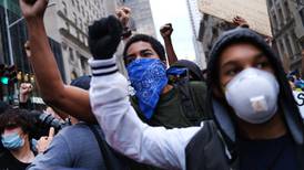 George Floyd: US protesters defy curfew as demonstrations over killing rage on