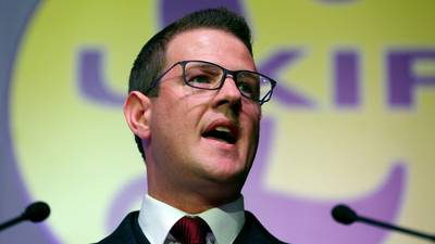 Ukip still viable after Steven Woolfe’s exit, says chairman