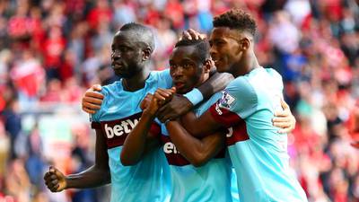 10-man West Ham secure first win at Anfield since 1963