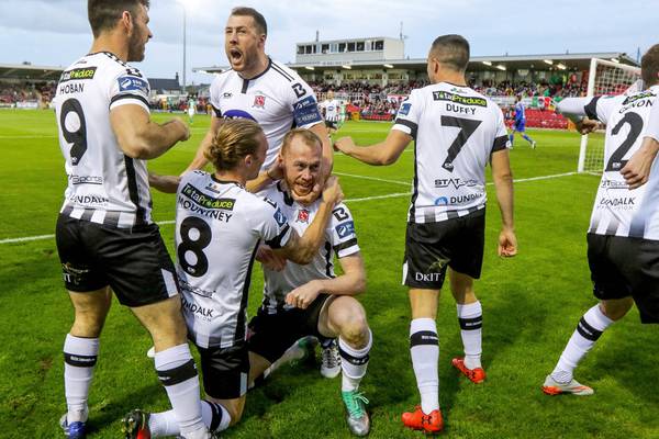 Dundalk all but seal title with victory away to champions Cork